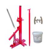 Démonte Pneu manuel Auto 13 à 21" + 2 Protections Jante + Graisse Pneu + 1 Barre Levier